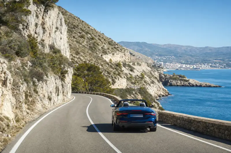 Barcelona → Sitges by convertible
